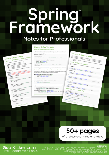 Spring Framework book