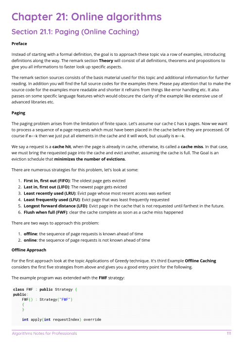 Algorithms Example Page 1