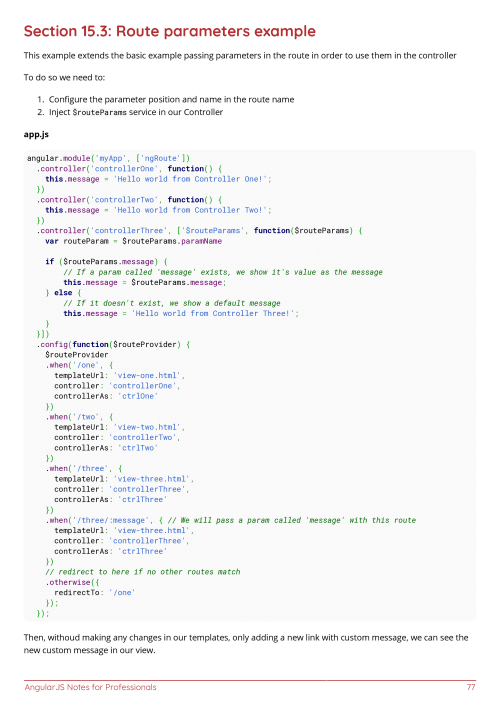 AngularJS Example Page 2