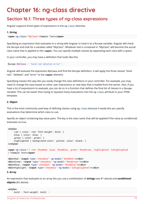 AngularJS Example Page 3