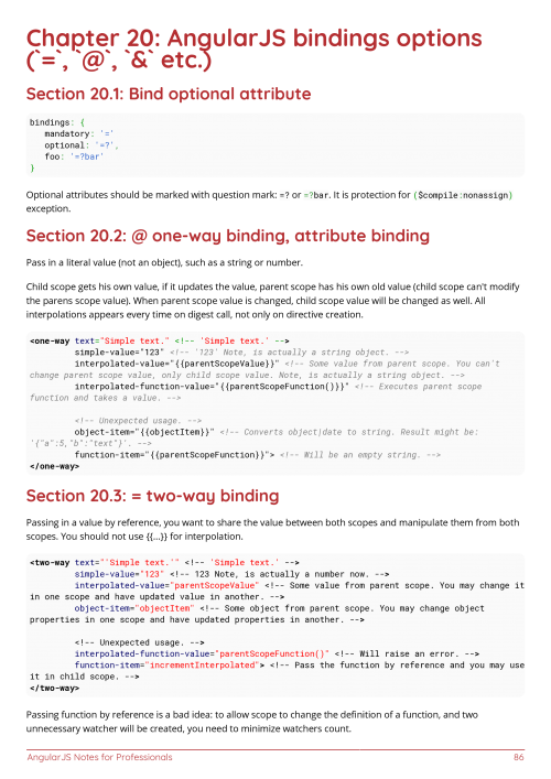 AngularJS Example Page 4