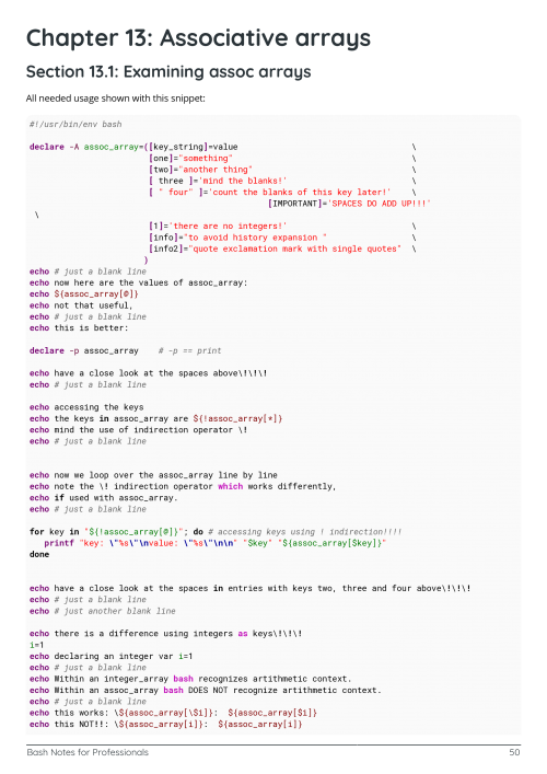 Bash Example Page 1