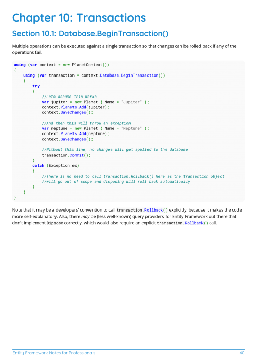 Entity Framework Example Page 3