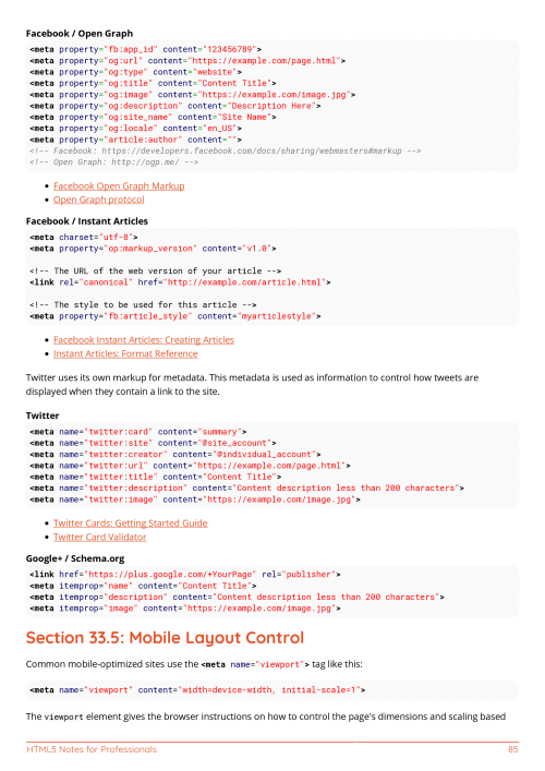 HTML5 Example Page 4