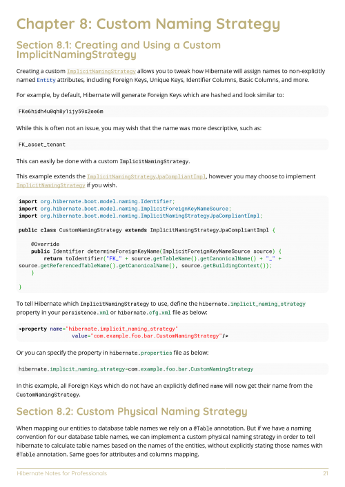 Hibernate Example Page 3