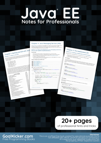 Java® EE Book preview