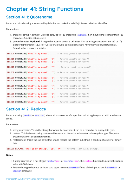 Microsoft® SQL Server® Example Page 3