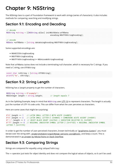 Objective-C® Example Page 3