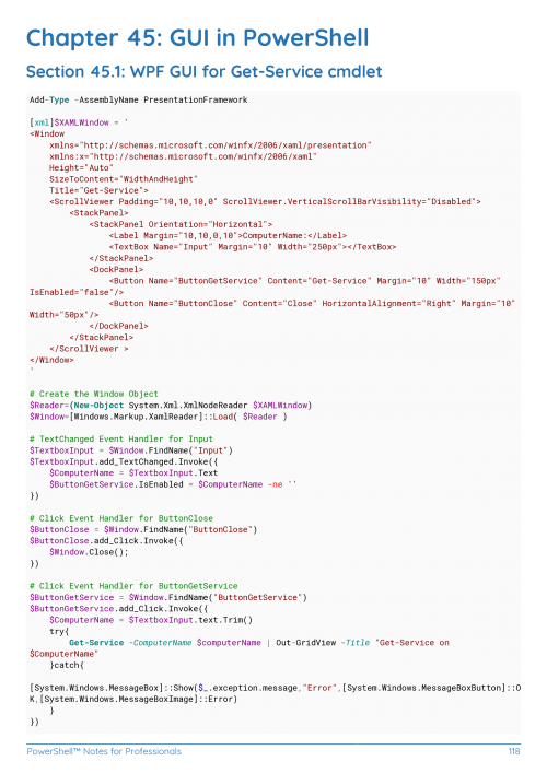PowerShell™ Example Page 4