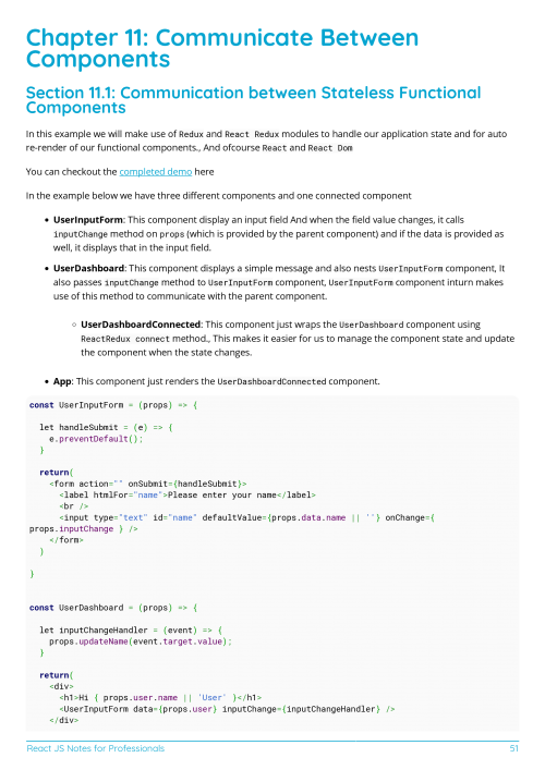 React JS Example Page 4