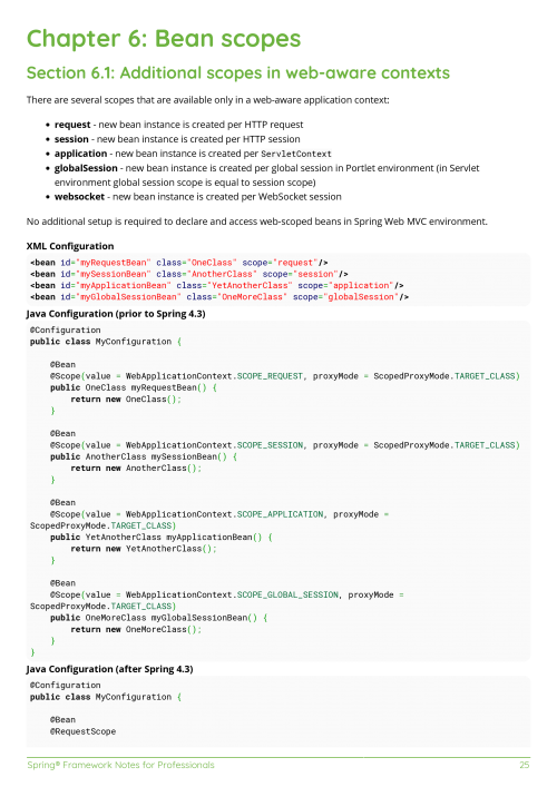 Spring® Framework Example Page 1