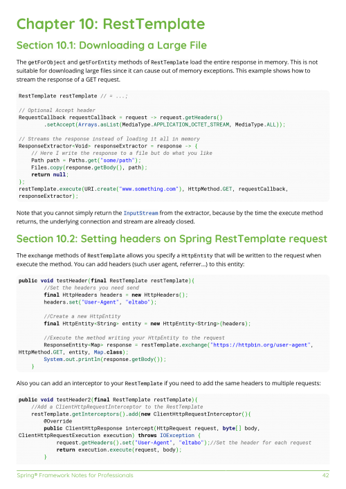 Spring® Framework Example Page 2